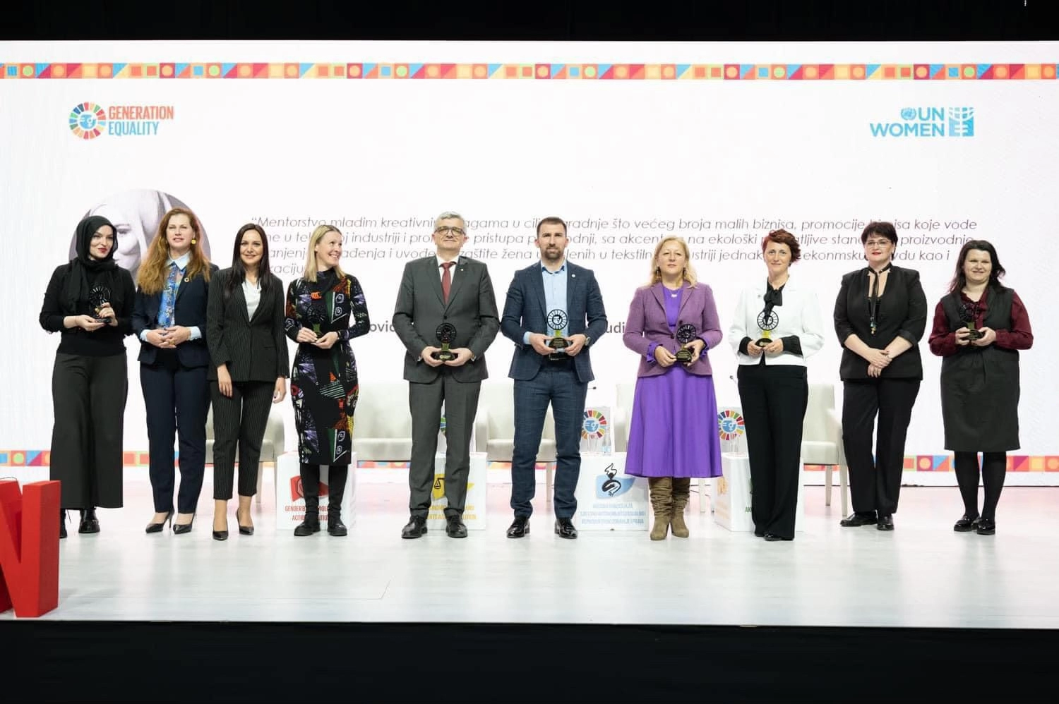 Addiko Bank Sarajevo uručena nagrada za doprinos koji ostvaruje u pravcu inkluzije i rodne ravnopravnosti u BiH
